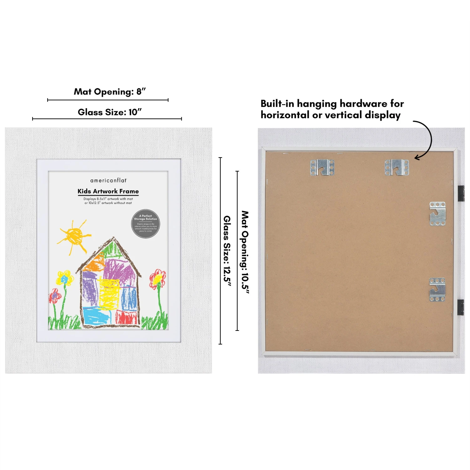 Canvas Kids Art Frame With DIY Frame Border | My Mini Masterpiece - Image 2