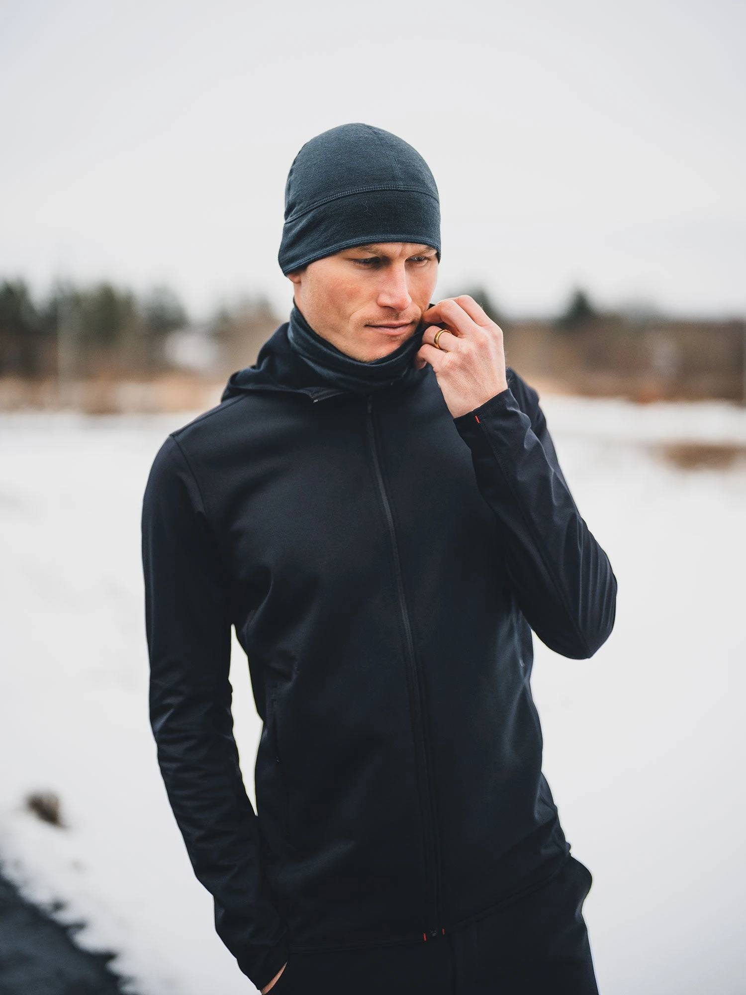 Fusion Technical Merino Beanie - Image 3